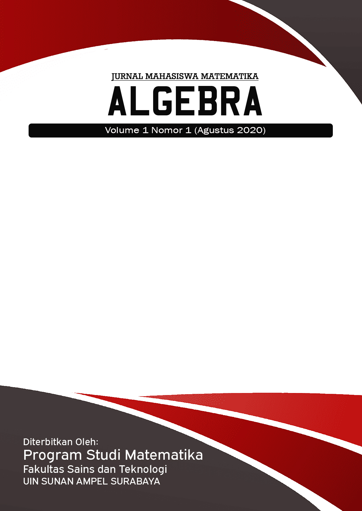 					View Vol. 4 No. 1 (2023): Jurnal Algebra (Maret 2023)
				